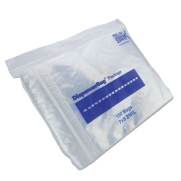 Fantapak Plastic Zipper Bags, 2 Mil, 7" X 8", Clear, 1,000-box, 2 Boxes-carton freeshipping - TVN Wholesale